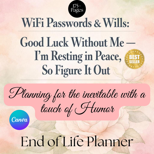 Ultimate End of Life Bundle with over 175 pages of Emergency documents