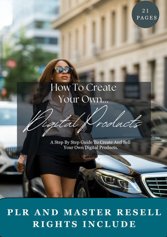 How to Create Your Own Digital Products: A Beginner’s Guide to Building Digital Revenue from Scratch