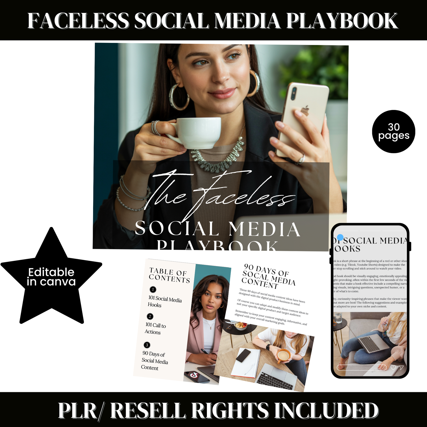 The Faceless Social Media Playbook: Your Roadmap to Faster Follows, Engagement, and Revenue